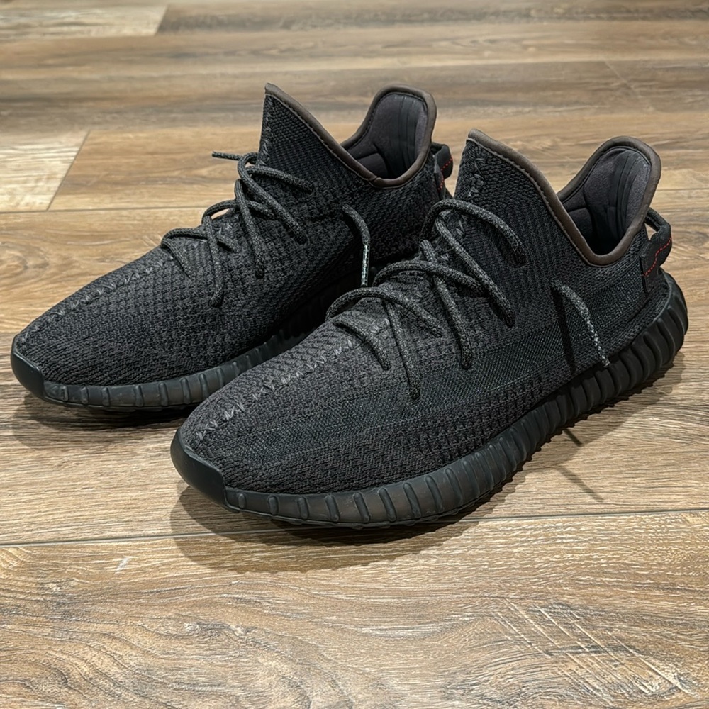 YEEZY Boost 350 v2 Black Non Reflective Size 13
